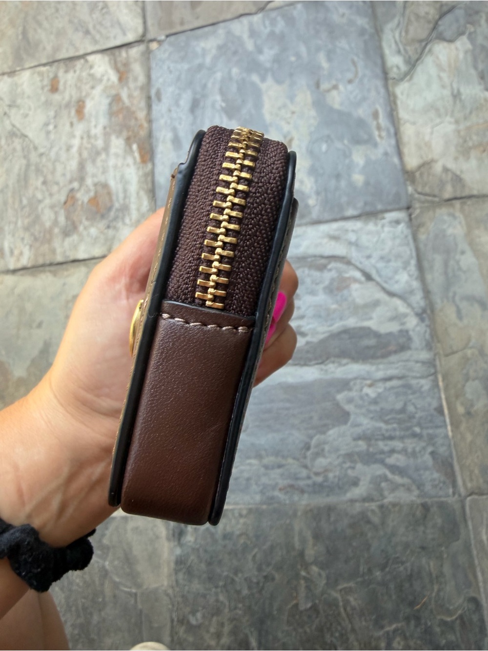 Coach Essential Chain Card Case - Picture 6 of 9